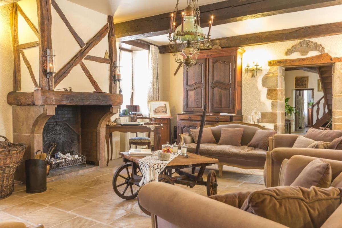 Les Trois Faisans Hotel Bligny-sur-Ouche Luaran gambar