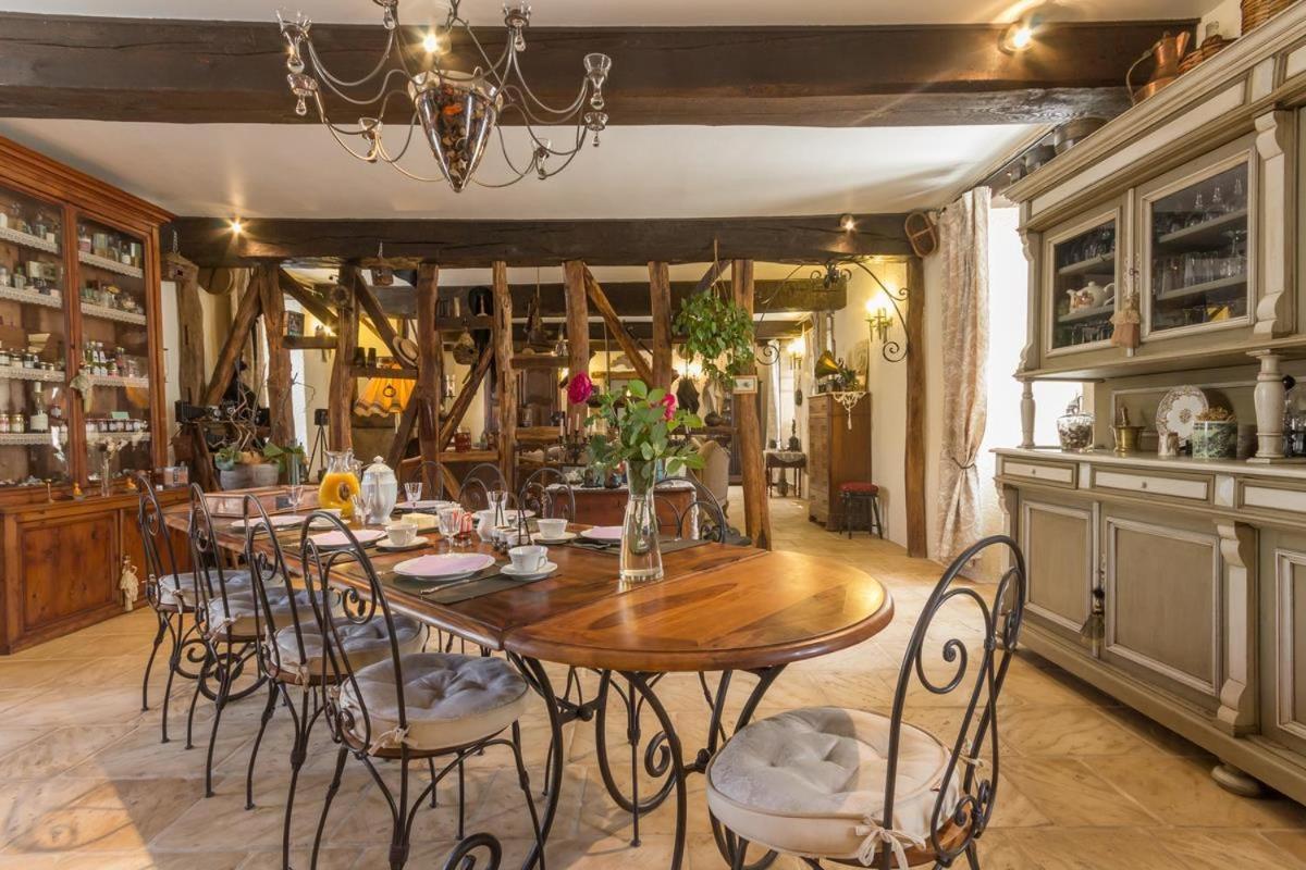 Les Trois Faisans Hotel Bligny-sur-Ouche Luaran gambar